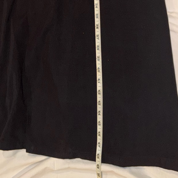 Vintage Black Anne Klein II Long Women's Coat with Velvet Collar - Picture 10 of 10